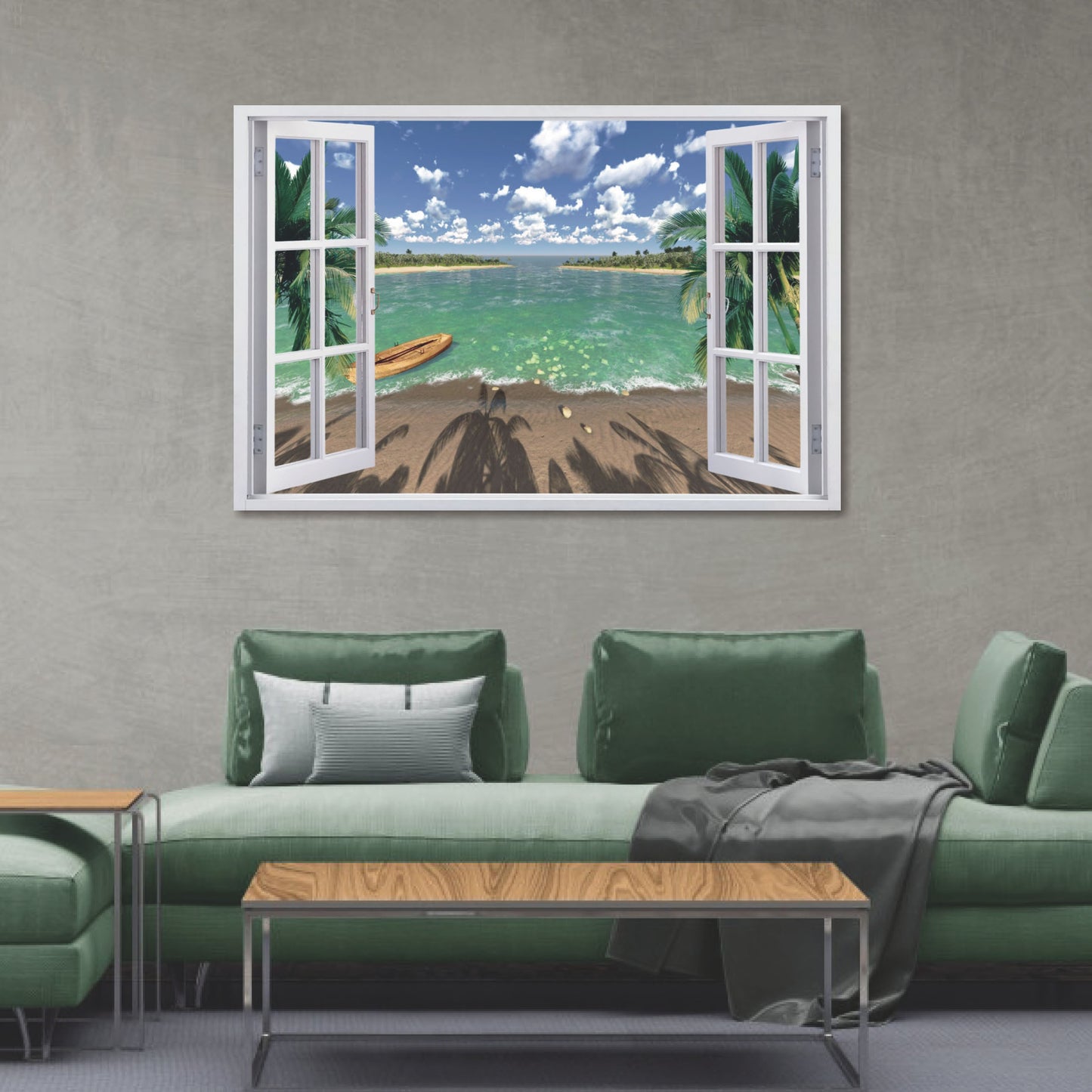 The View Out the Window 120x80cm (#1642)