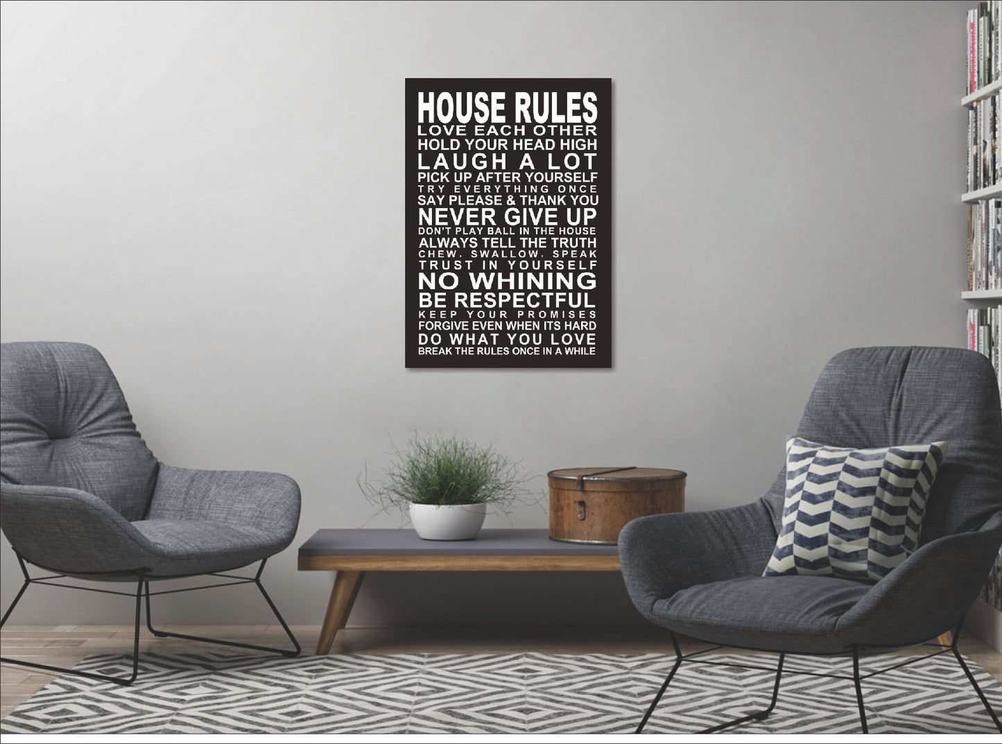 House Rules 50x70cm (#204)