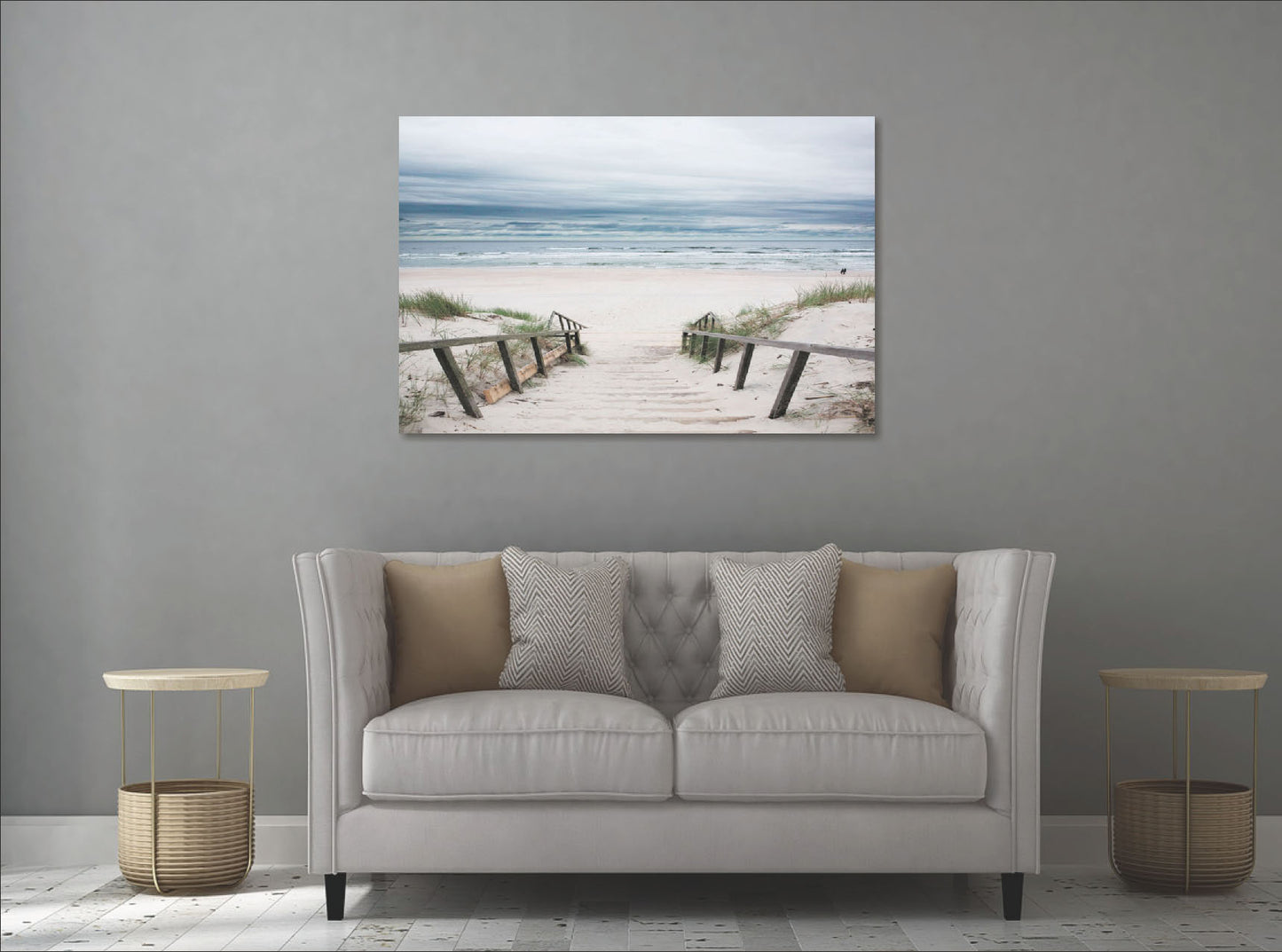 Steps to the Beach 90x60cm (#326)