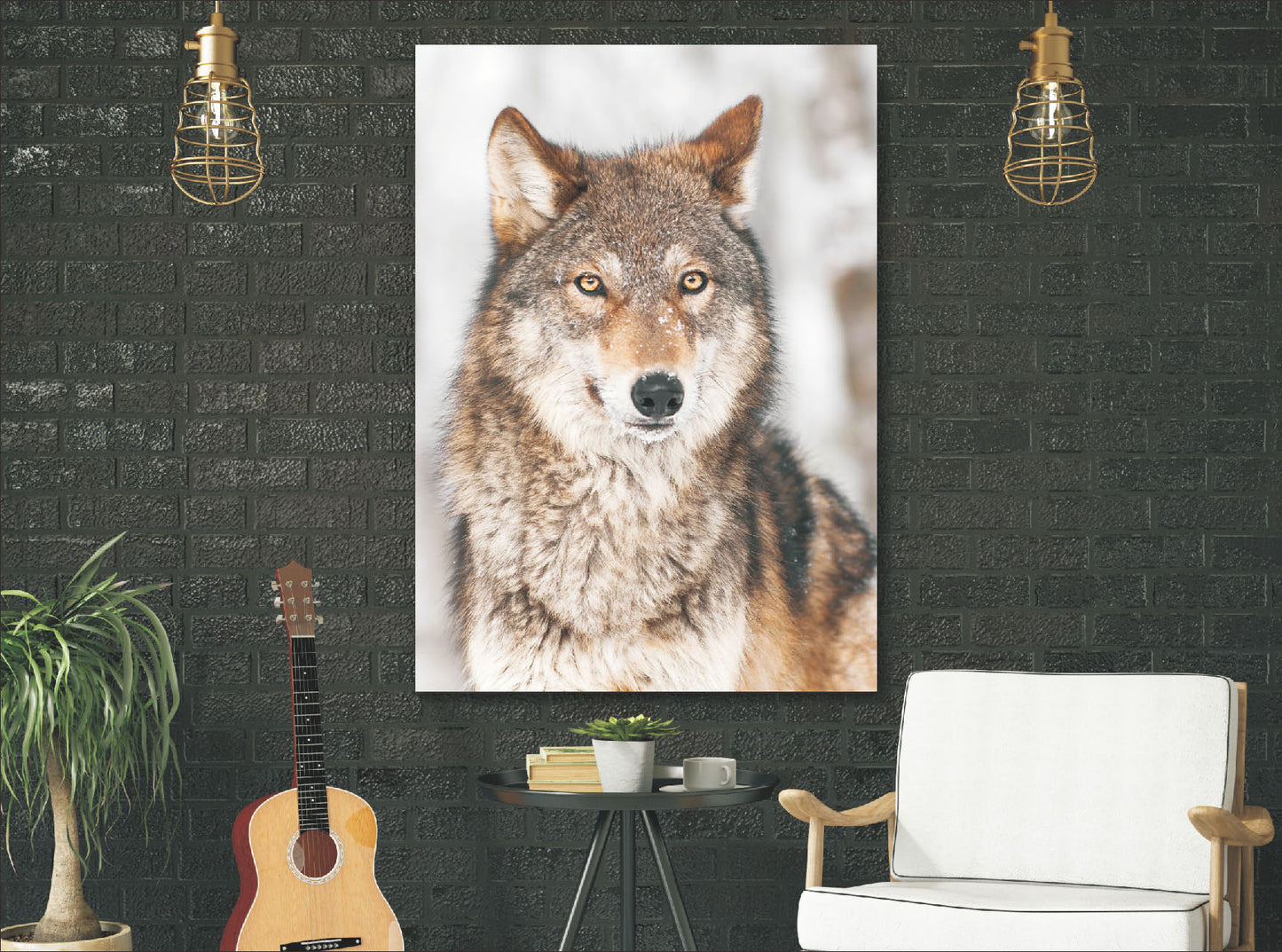 Wolf Face 50x70cm (#243)