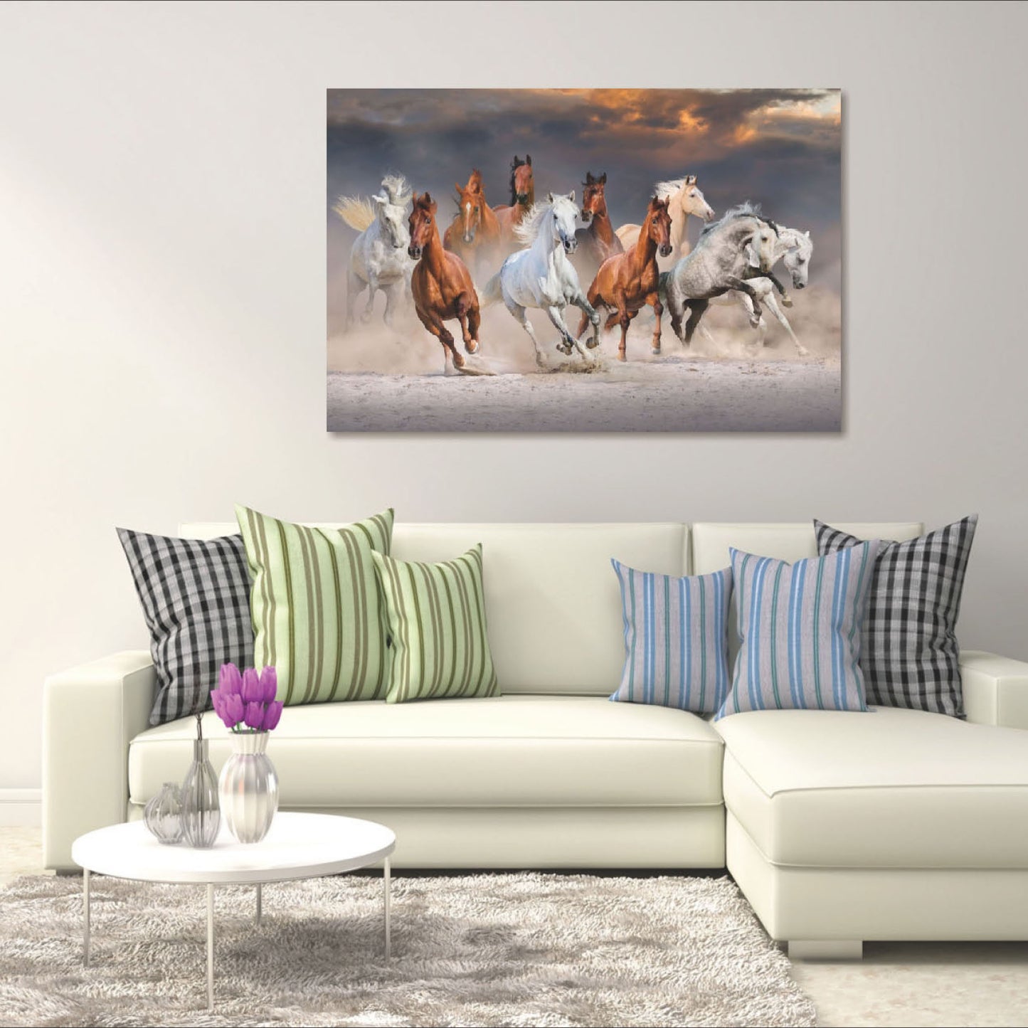 Horses in the Sand #1 90x60cm (#325)