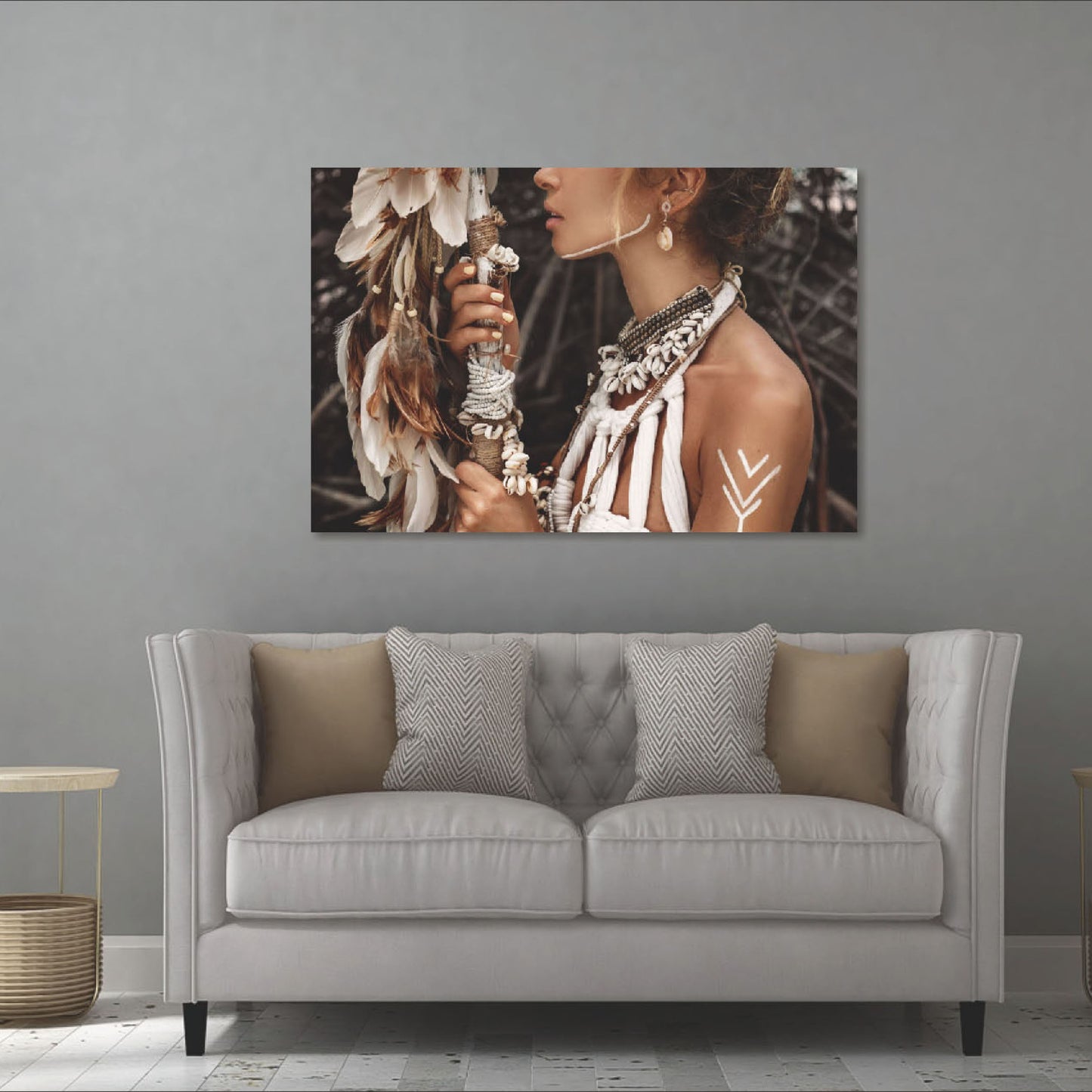 Tribal Lady 90x60cm (#1361)