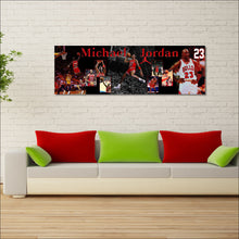 Load image into Gallery viewer, Michael Jordan, Chicago Bulls 140x45cm (#MEM10)
