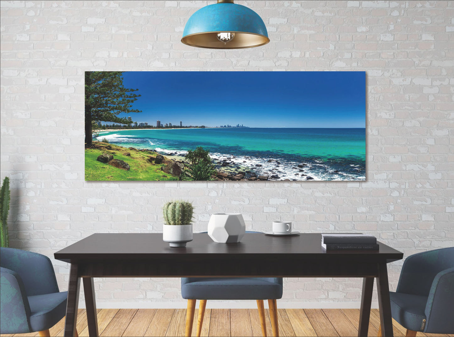 The View from Burleigh Hill 180x70cm (#1523)