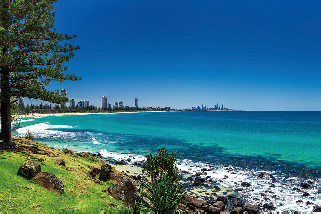 The View from Burleigh Hill 90x60cm (#1323)