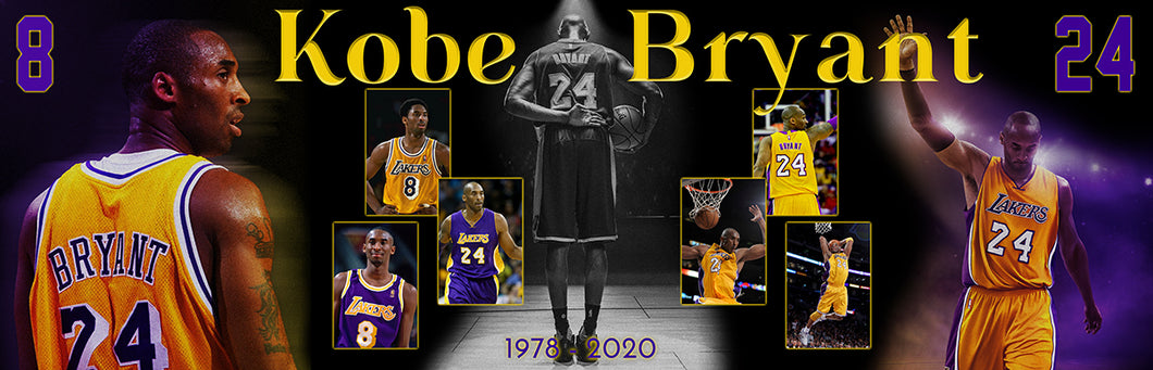 Kobe Bryant 140x45cm (#MEM9)