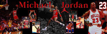 Load image into Gallery viewer, Michael Jordan, Chicago Bulls 140x45cm (#MEM10)
