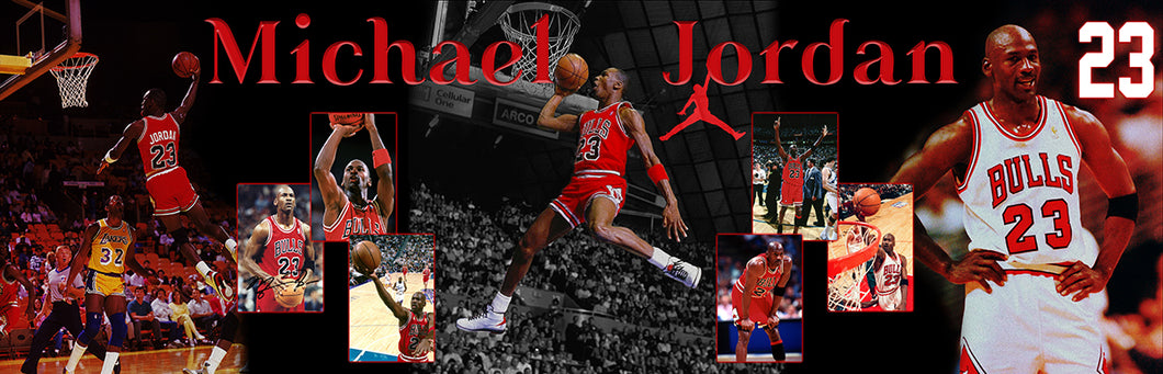 Michael Jordan, Chicago Bulls 140x45cm (#MEM10)