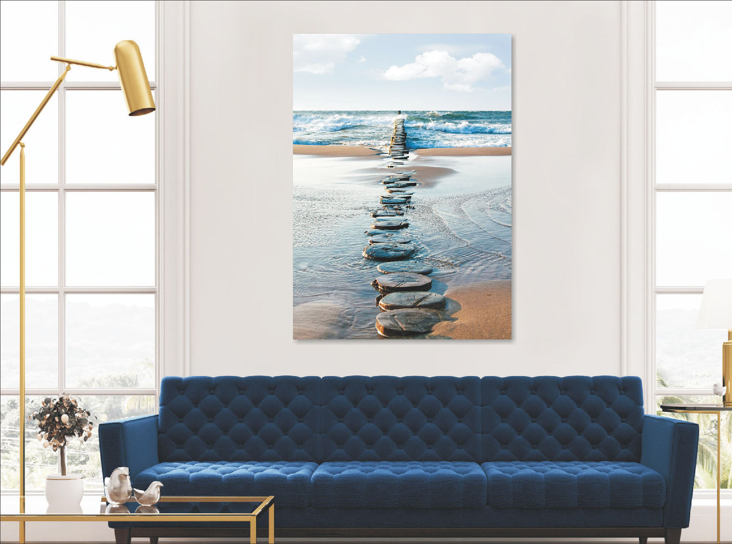 Steps in the Beach 50x70cm (#209)