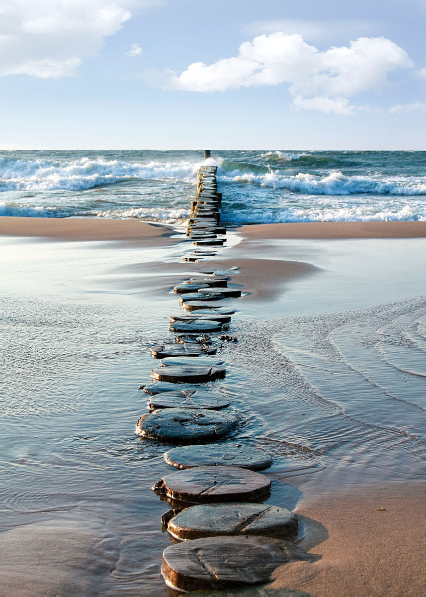 Steps in the Beach 50x70cm (#209)