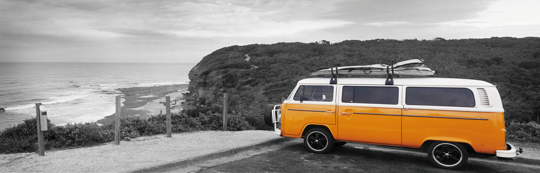 Kombi at Bells Beach 140x45cm (#419)