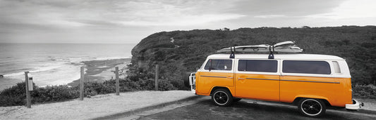Kombi at Bells Beach 140x45cm (#419)