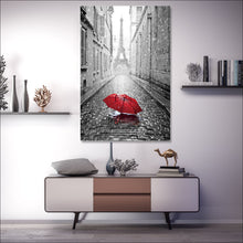 Load image into Gallery viewer, The Red Umbrella in Paris 50x70cm (#215)
